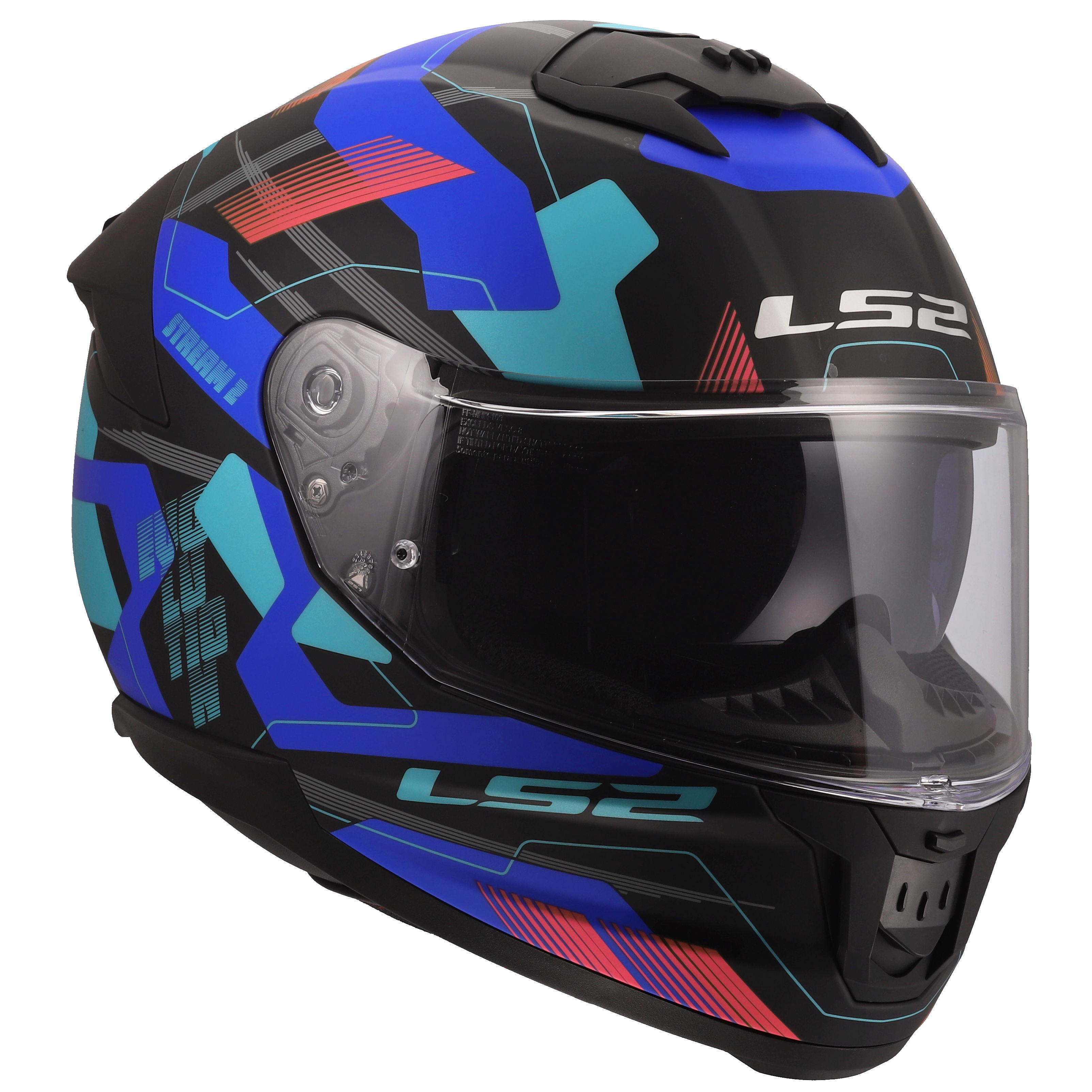 LS2 FF808 STREAM II MIKA BLACK BLUE 06  168083825 (7)